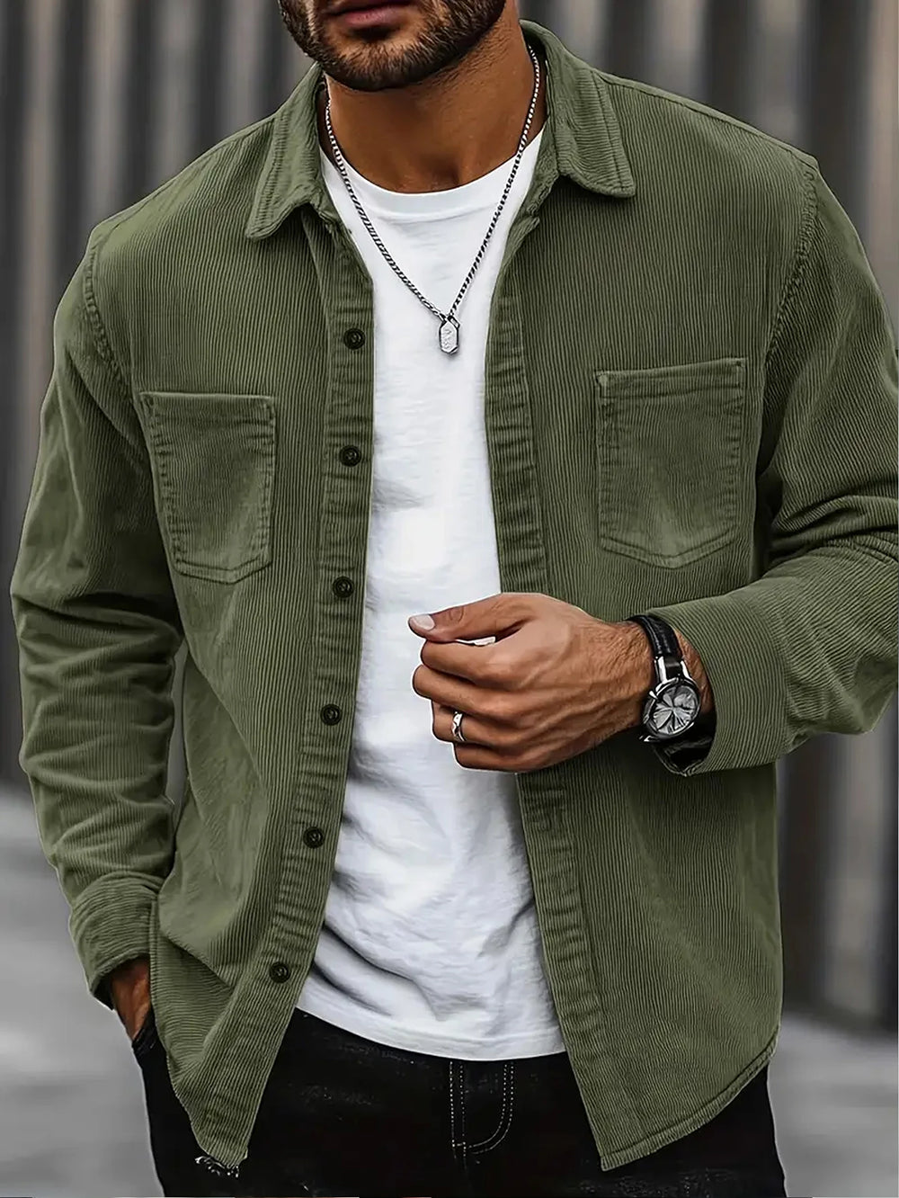 Marco | Sobrecamisa de Pana