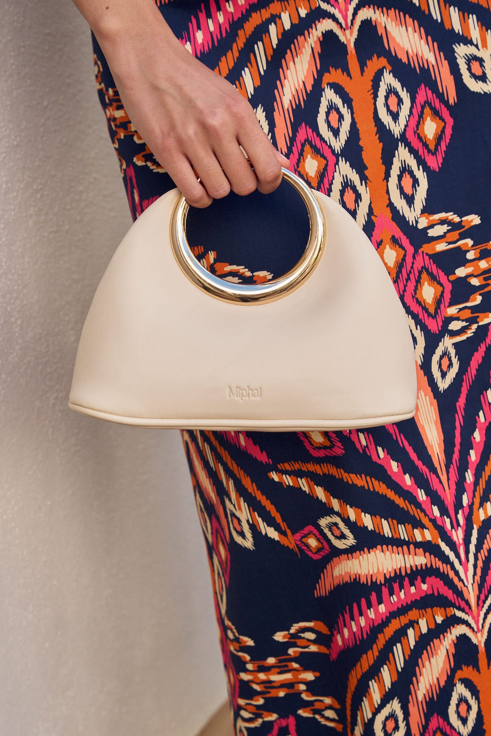 Bolso Coco Blanco Crudo