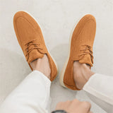 Mocasín de Ante con Cordones Claudio
