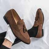 Mocasín de Ante con Borlas Ettore