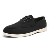 Mocasín de Ante con Cordones Claudio