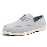 Mocasín de Ante con Cordones Claudio