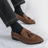 Mocasín de Ante con Borlas Ettore