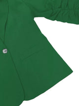 Blazer formal sencillo con solapa
