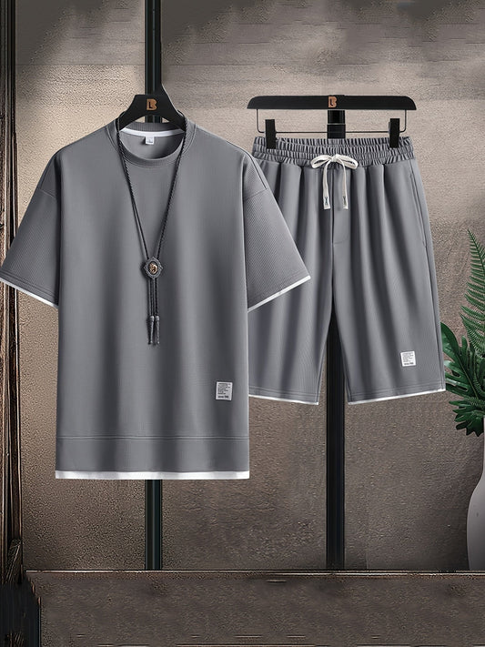 Conjunto de Estar Enzo de Punto Waffle