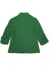 Blazer formal sencillo con solapa