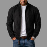 Varel | Chaqueta Bomber de Ante