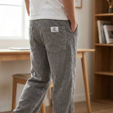 Adrian - Pantalones de Terciopelo Acanalado