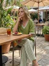 Amélia | Conjunto Suelto de Verano con Pantalón Fluido