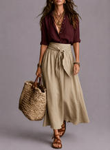 VERA | Elegante Conjunto Falda Midi