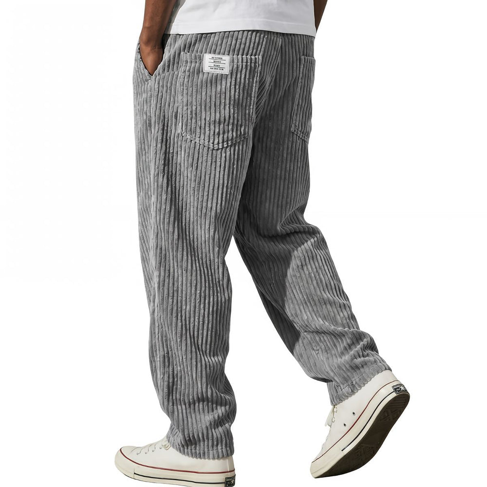 Adrian - Pantalones de Terciopelo Acanalado