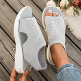 Mia | Sandalias Planas Tejidas