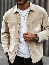 Logan | Camisa de Pana con Botones
