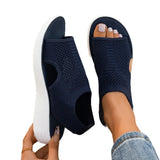 Mia | Sandalias Planas Tejidas