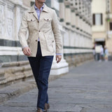 Oliver | Chaqueta Safari de Lino