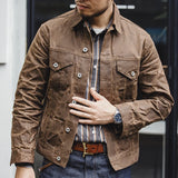 Marcus | Chaqueta Safari Encerada