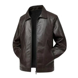 Ethan | Chaqueta de Cuero Clásica
