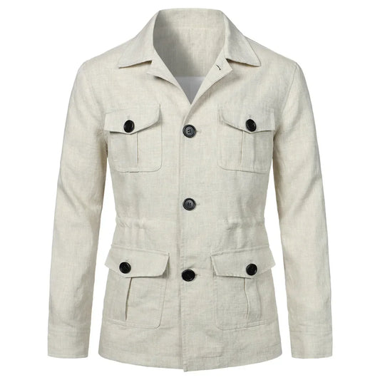 Oliver | Chaqueta Safari de Lino