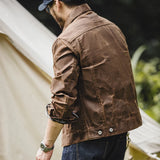 Marcus | Chaqueta Safari Encerada