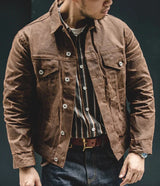 Marcus | Chaqueta Safari Encerada