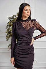 Pois | Vestido Asimétrico de Lunares