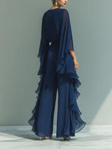 Aurora | Elegante conjunto de gasa con volantes