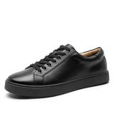 Zapatos Negros de Piel Genuina Claudio