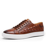 Zapatos Marrones de Piel Genuina Claudio