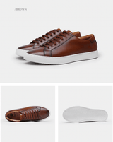 Zapatos Marrones de Piel Genuina Claudio