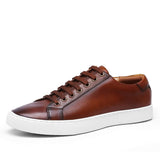 Zapatos Marrones de Piel Genuina Claudio