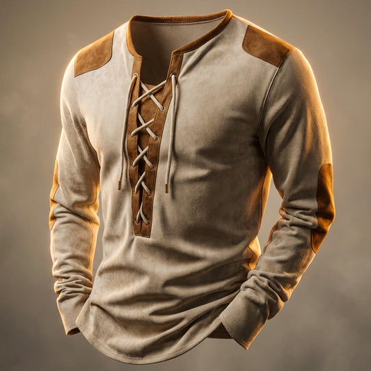 Camisa Henley Texturizada Asher