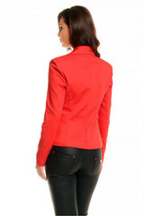 Blazer de un botón con solapa