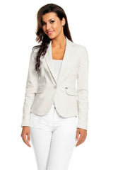 Blazer de un botón con solapa