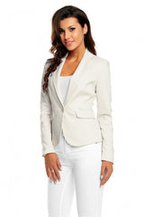 Blazer de un botón con solapa