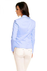 Blazer de un botón con solapa