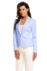 Blazer de un botón con solapa