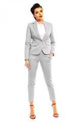 Blazer de un botón con solapa