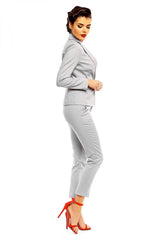 Blazer de un botón con solapa