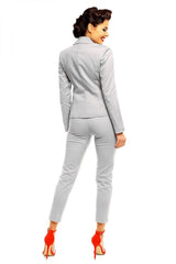Blazer de un botón con solapa