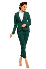 Blazer de un botón con solapa
