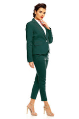 Blazer de un botón con solapa