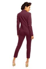Blazer de un botón con solapa