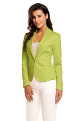 Blazer de un botón con solapa