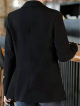 Blazer formal con solapa y un botón