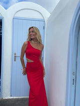 Vestido Asimétrico Cut Out