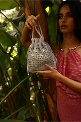 Bolso Saco Lusso Plata