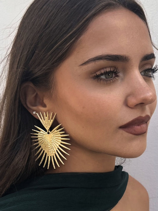 Palm Earrings