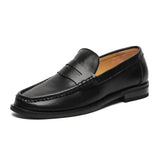 Mocasines Casuales Slip-On de Piel Sintética