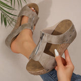 KIARA | Sandalias de cuña con estilo